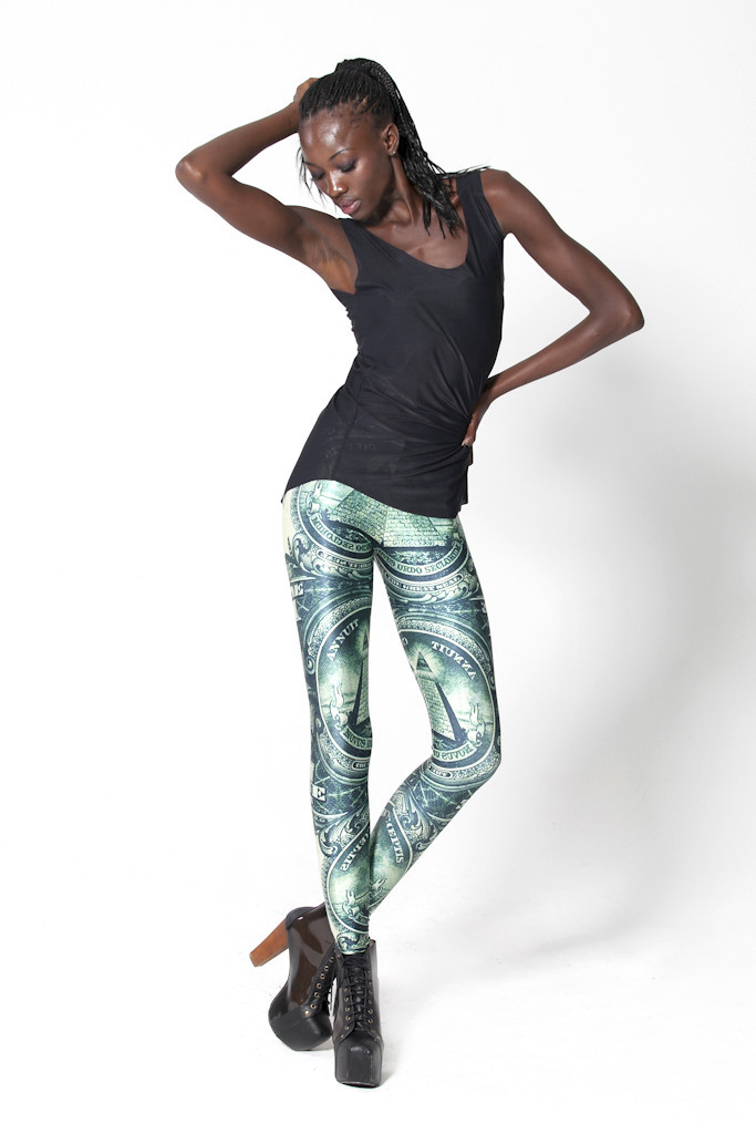 F33092   Black Milk Leggings The Dollar